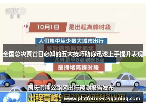 全国总决赛首日必知的五大技巧助你迅速上手提升表现